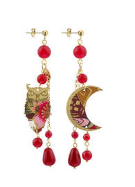 red-fukuro-earring-with-pendants-pink