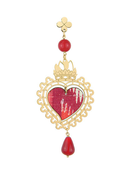 small-red-silk-single-heart-earring