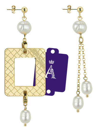 my-frame-purple-alphabet-pearl-earrings