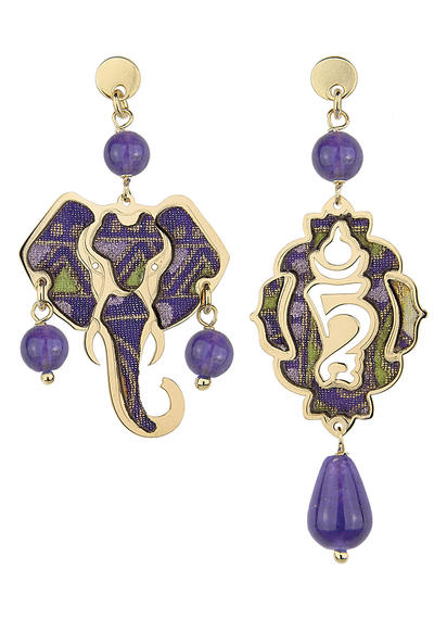 violet-mini-elephant-earrings