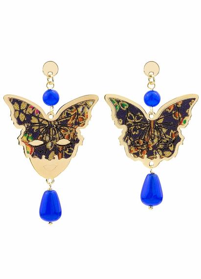 butterfly-and-mask-mini-silver-blue-earrings
