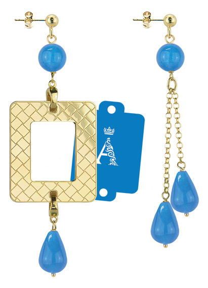 my-frame-blue-alphabet-earrings