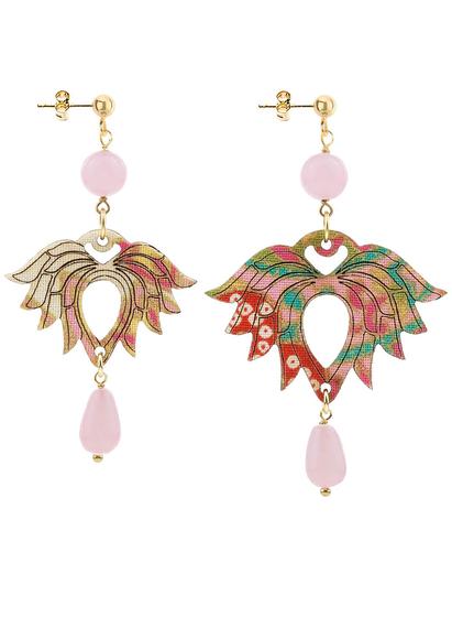 lotus-small-pink-silk-earrings