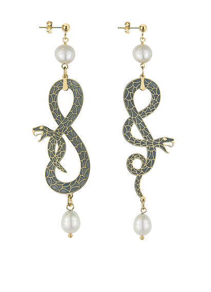 snake-eight-and-coiled-snake-small-pearl-earrings